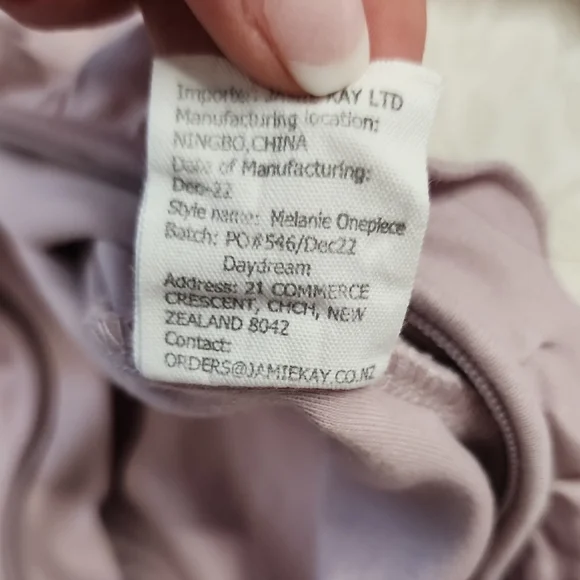 Jamie Kay "Melanie" One Piece Ruffle Footies, Size 3-6 months and 12-18 months - Picture 8 of 9